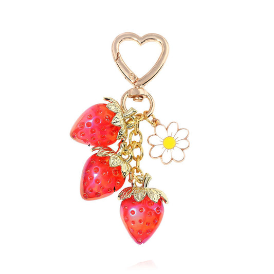 Strawberry Bag Charm